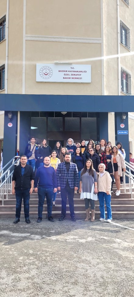 Bozkır MYO'dan Engelli Bakımevine Ziyaret